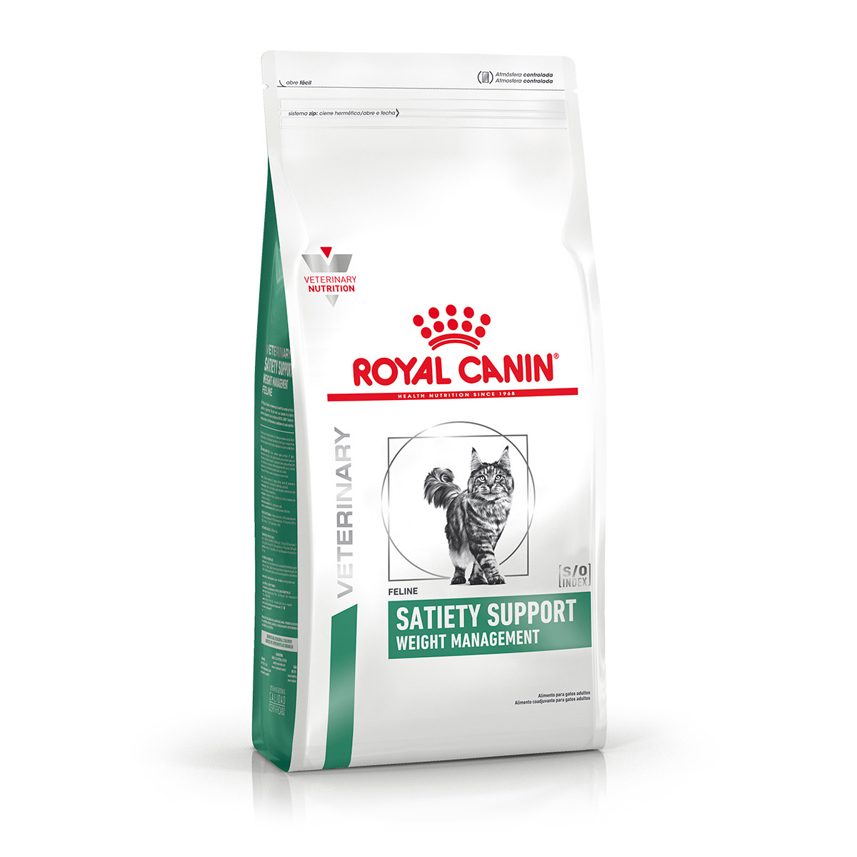 Royal cat satiety support